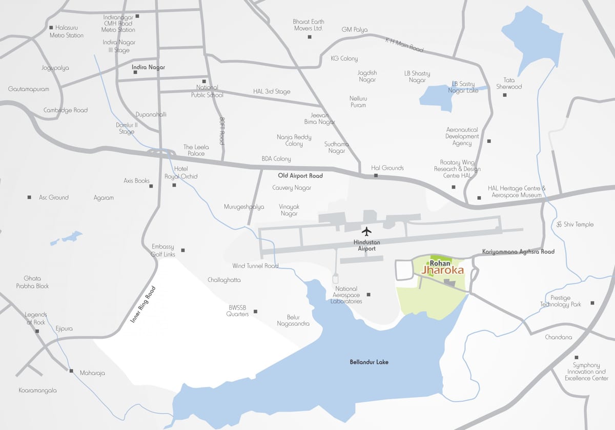 Bellandur bản đồ Delhi