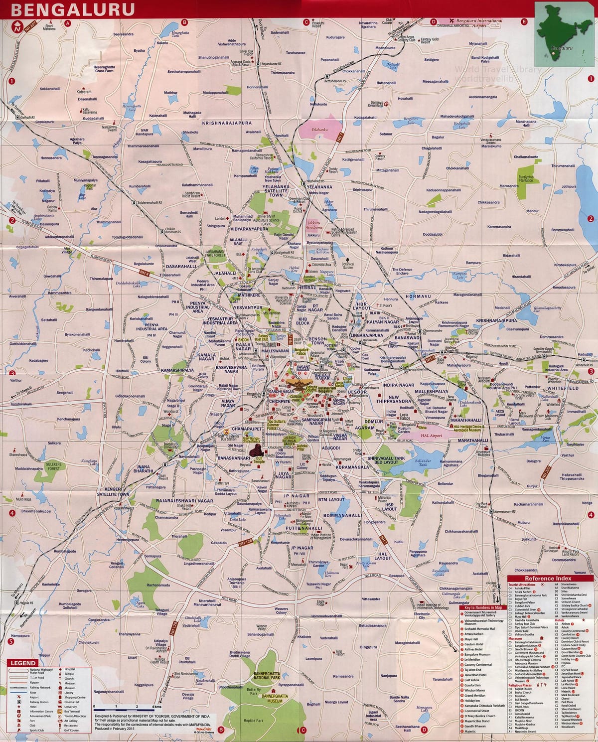 Delhi du lịch bản đồ